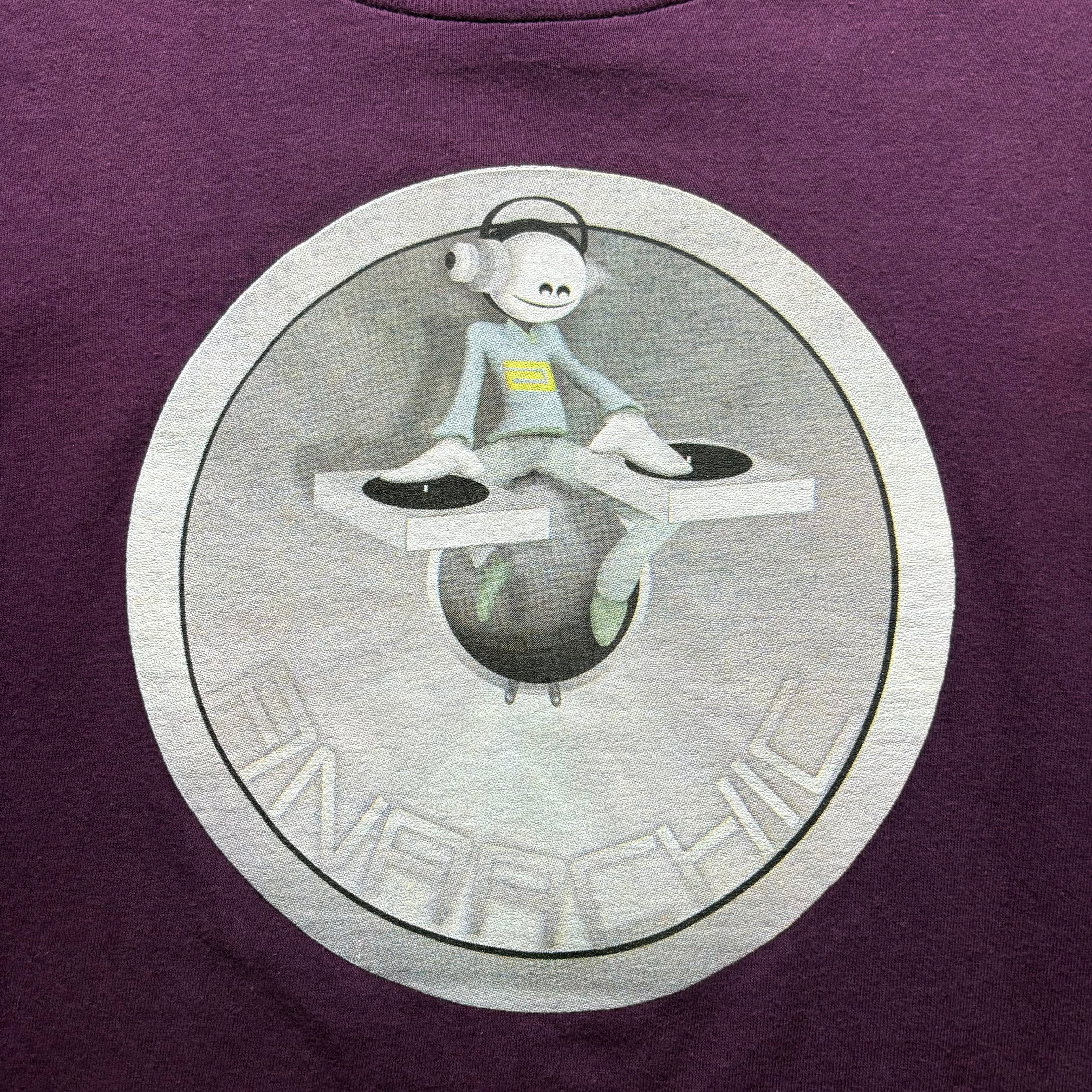 vintage 1990's ANARCHIC ADJUSTMENT long sleeves tee | NOIR