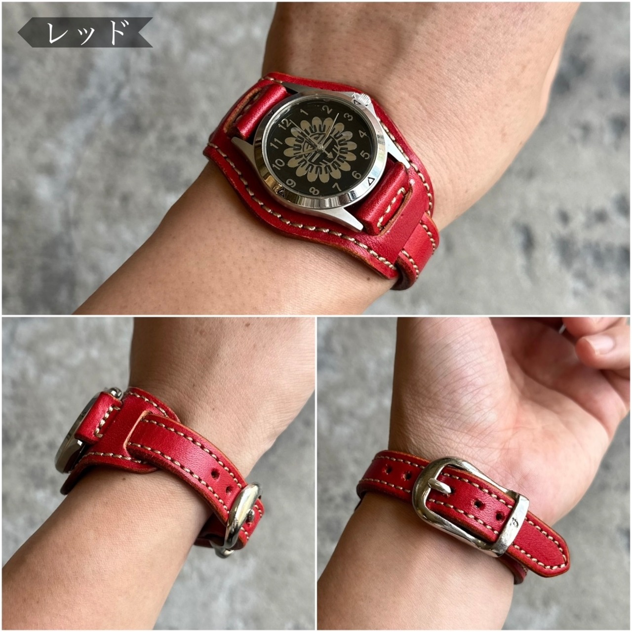 ウォッチブレス メンズ レンジャー カウハイド