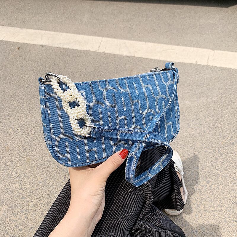 フレンチニッチバッグ女性バッグ2020ニューウェーブ夏のファッションショルダーバッグネットレッドオーシャンワイルド脇バッグ Tiancai_Wing_Bag6320956