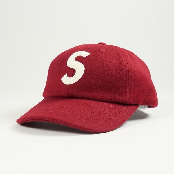 SUPREME シュプリーム 21AW Wool S Logo 6-Panel Cap ウール Sロゴ