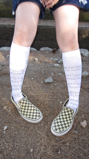 NETSU – music note socks