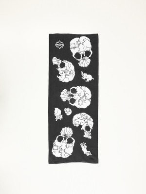 CAT SKULL  BLACK