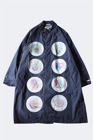 TSTS【RECYCLED NYLON LENTICULAR COAT -NAVY-】