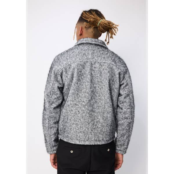 ネップ ジップアップブルゾン 長袖ブルゾン ジャケット メンズアウター