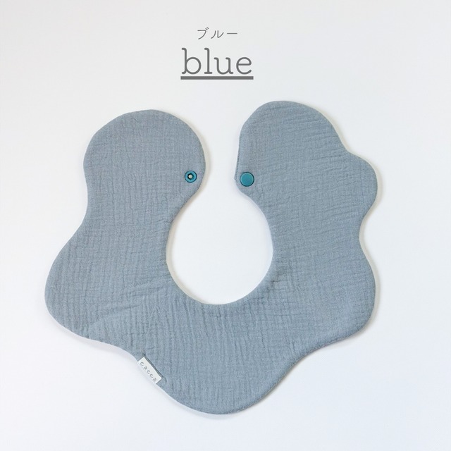 めだまやきスタイ( pale flower )/ ハンドメイド bib よだれかけ ビブ 韓国 韓国生地