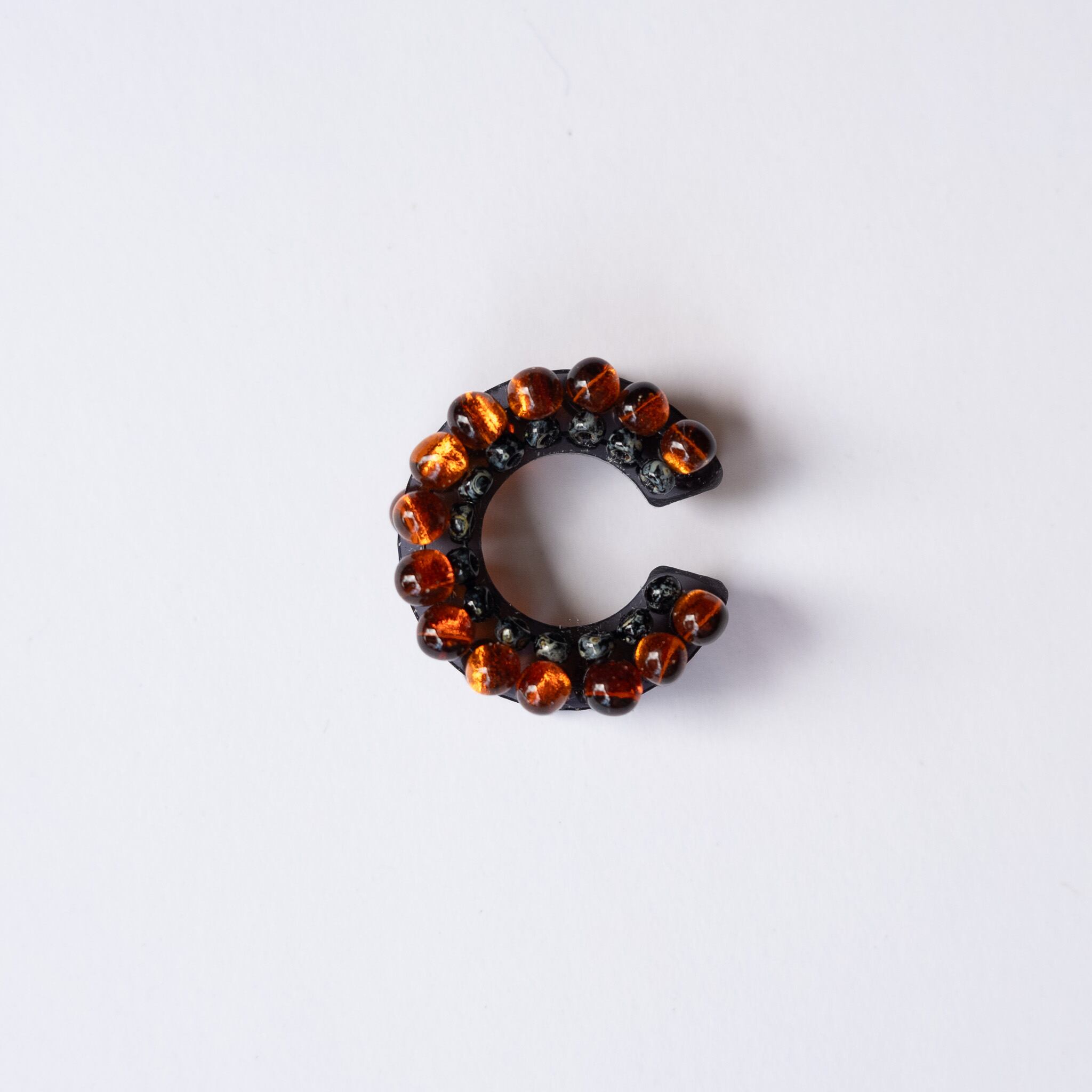 puzzle ring ear cuff [09]