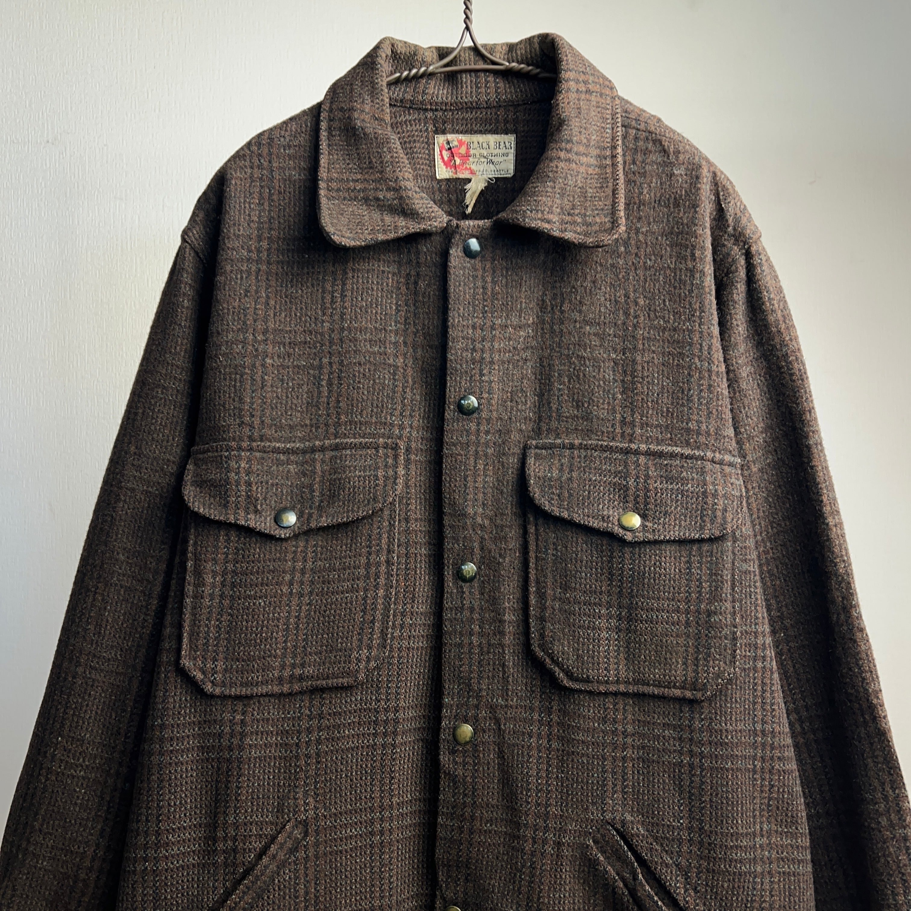 50's “BLACK BEAR” Wool Jacket 50年代 ブラックベアー ウール