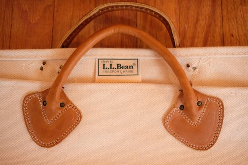 L.L.Bean Vintage Log Carry 80s | COUNTRY CABIN OUTFITTERS / CCO