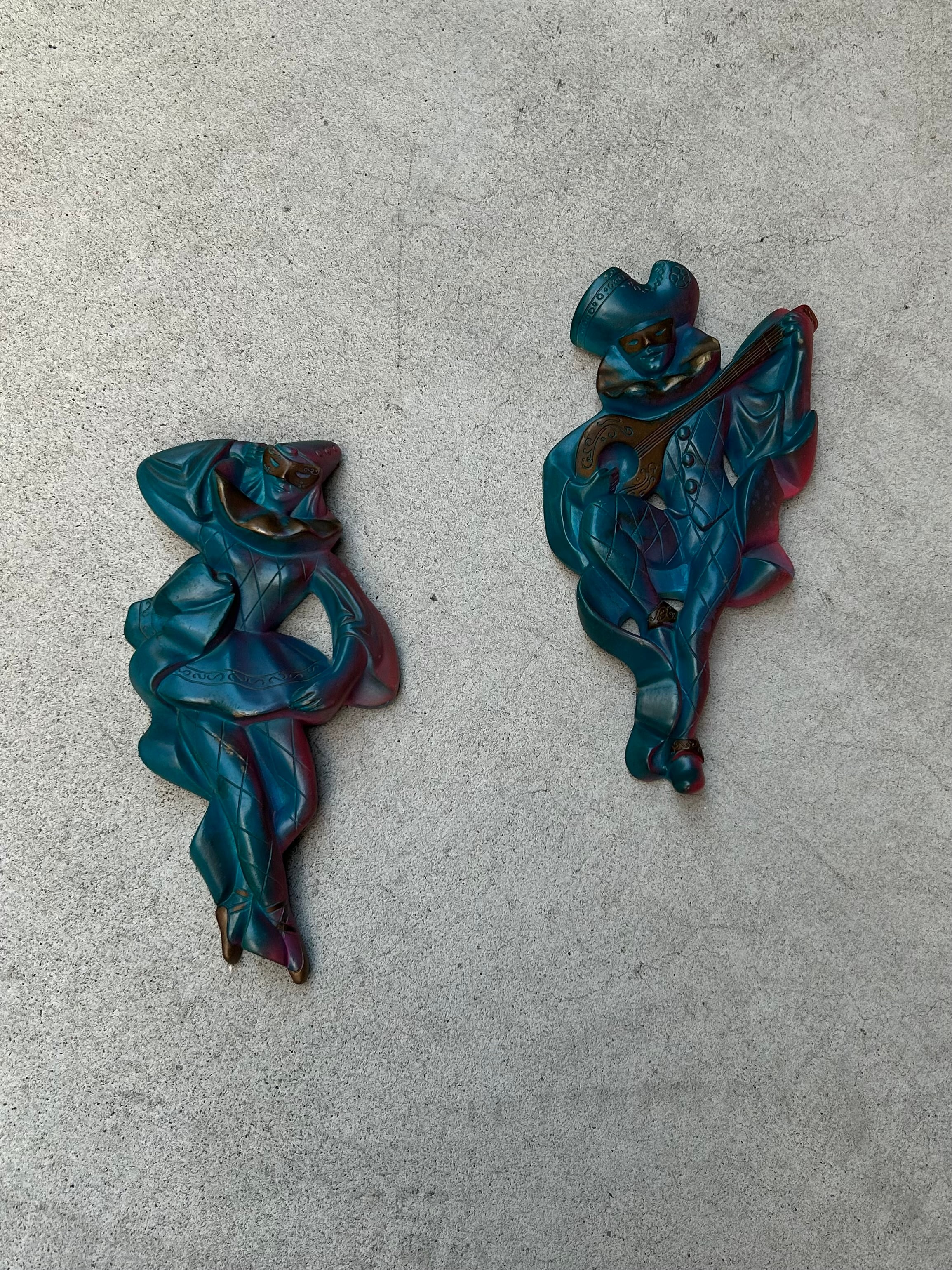 60s Harlequin WALL DECOR