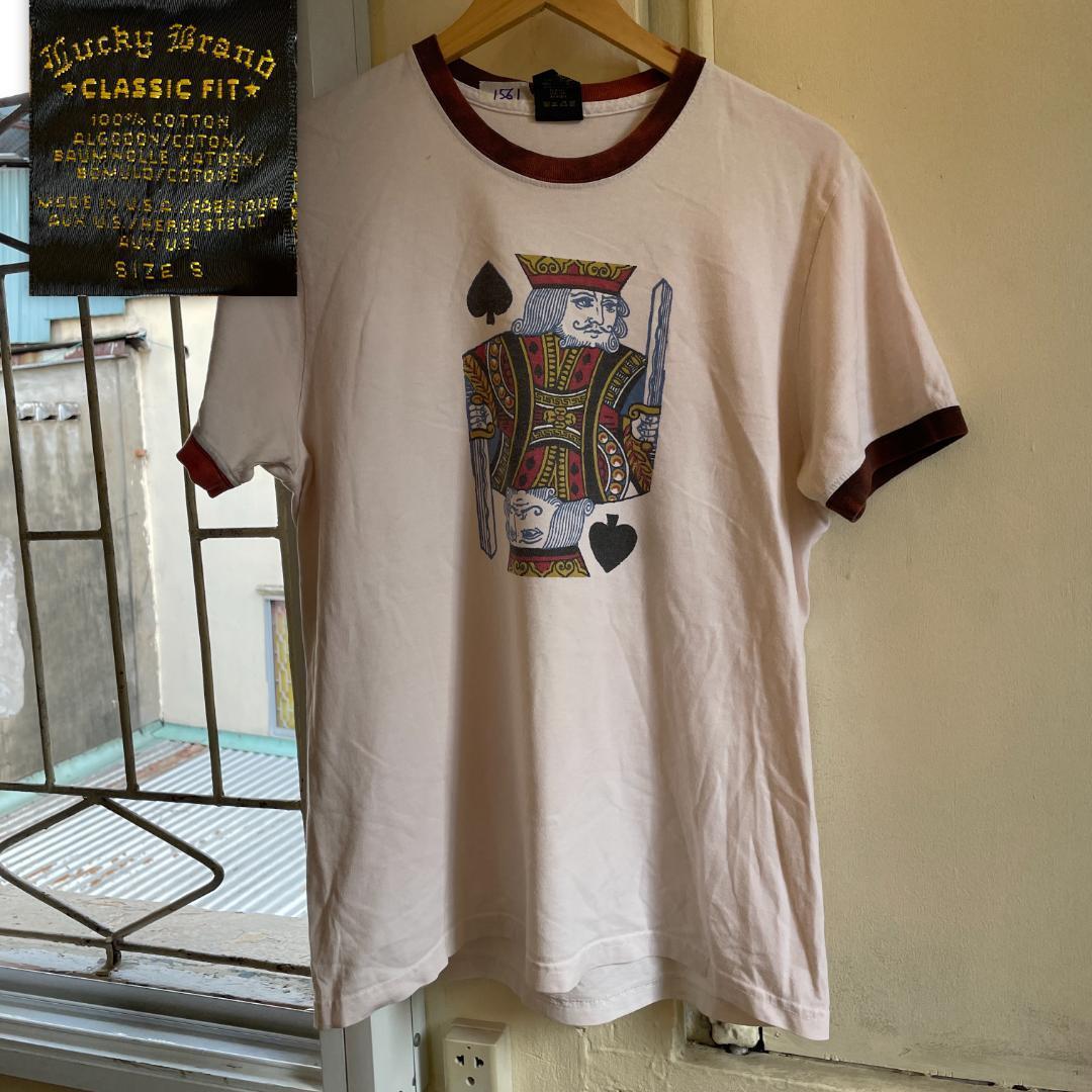 vintage リンガーTシャツ  90's ヒッピー 薔薇