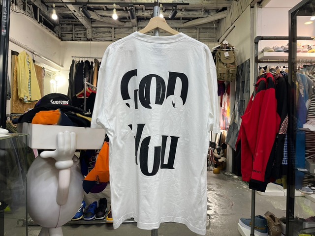 EXAMPLE GOD BLESS YOU 2-TONE TEE WHITE XXL 81341