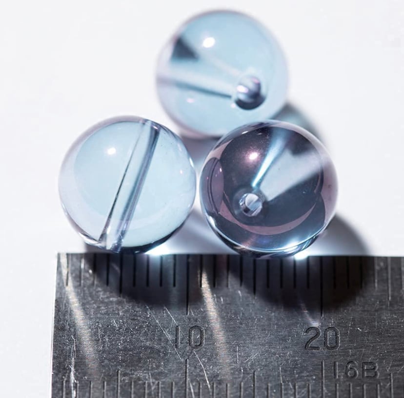 AAA コスモオーラ 水晶 ブルー 虹色 クリスタル パワーストーン 天然石