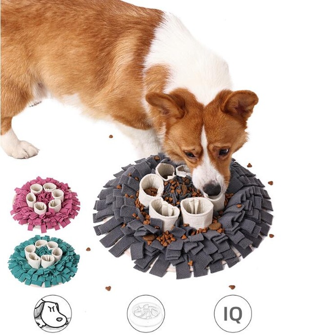 探犬TOY ノーズワークTOY 犬用 おもちゃ ノーズワーク 運動不足 ストレス解消 餌マット 嗅覚訓練