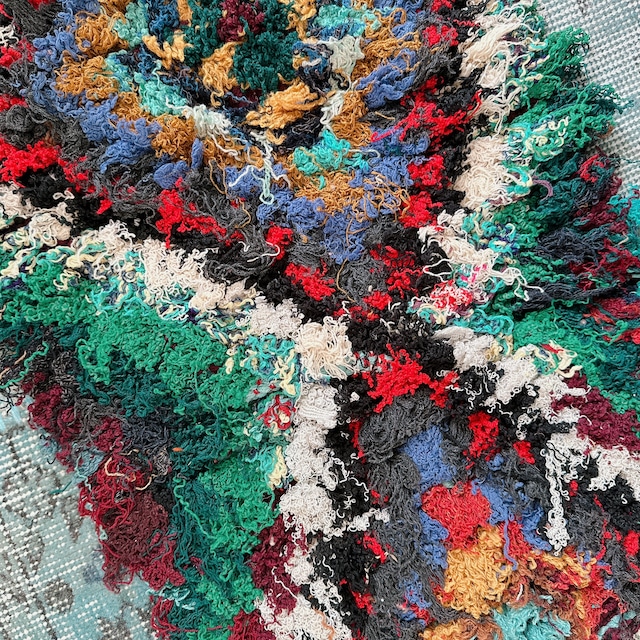 モロッコ ヴィンテージラグ MR007 | ブジャド | 40cm × 115cm