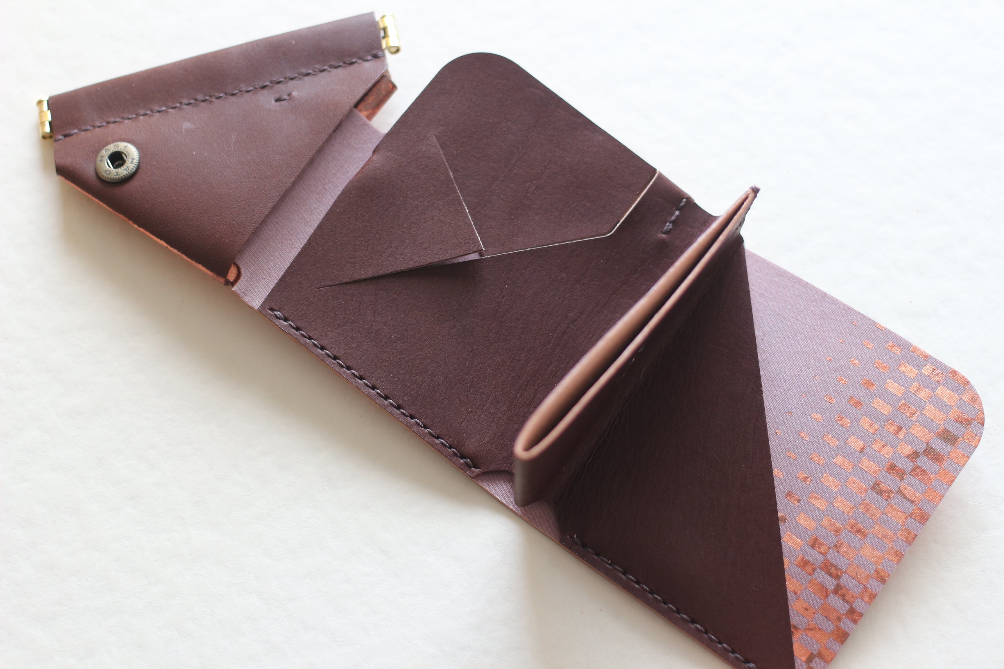 wallet 【虹彩箔】朱 | takenaka kinsai