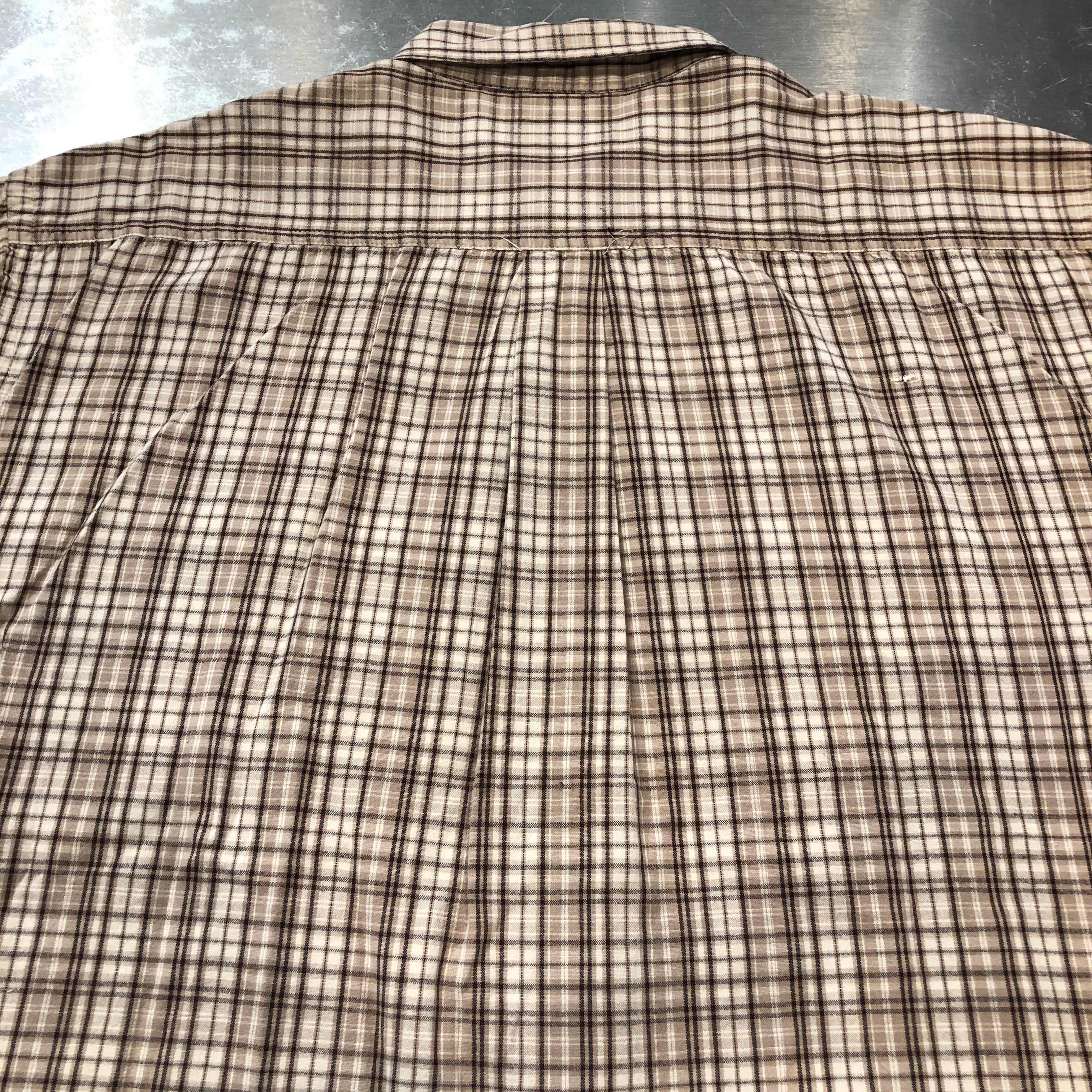 ST.JOHN'S BAY BROWN BD CHECK SHIRT | safarionline