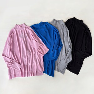 〈SELECT〉ハイネックハイゲージニット B91510