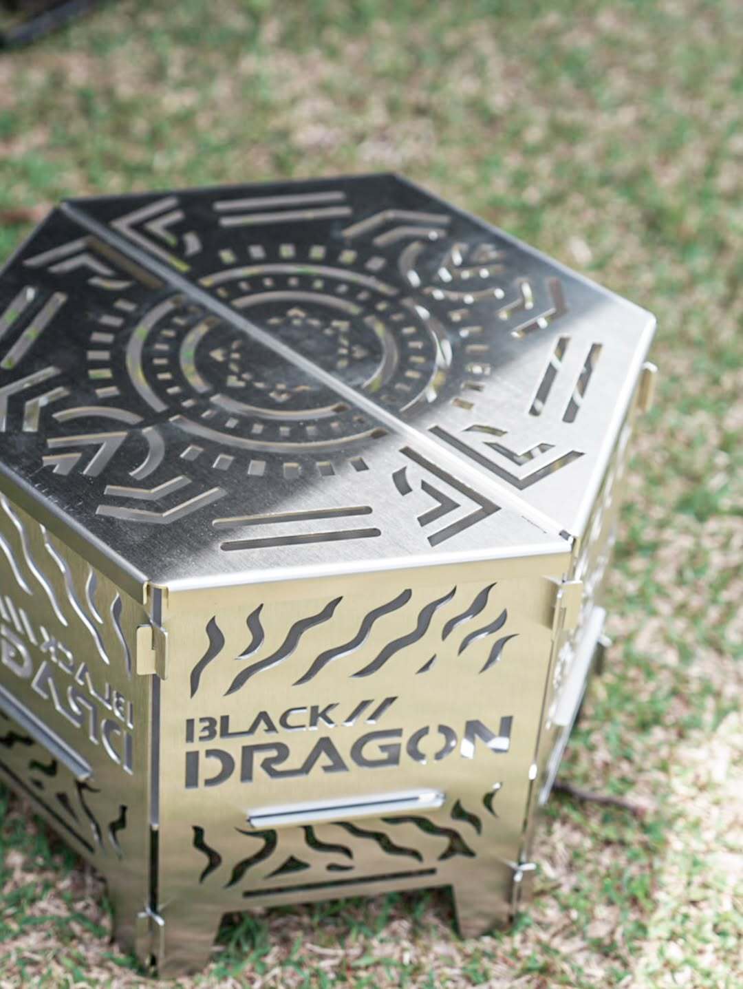 山本20 焚き火台「MAUNA LOA」ステンレス製 YP00094 | Black Dragon Japan