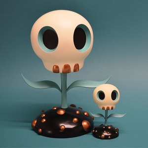 Skull Flower (12-inch) by Tara McPherson