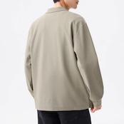 無地ニット ポロシャツ af0480