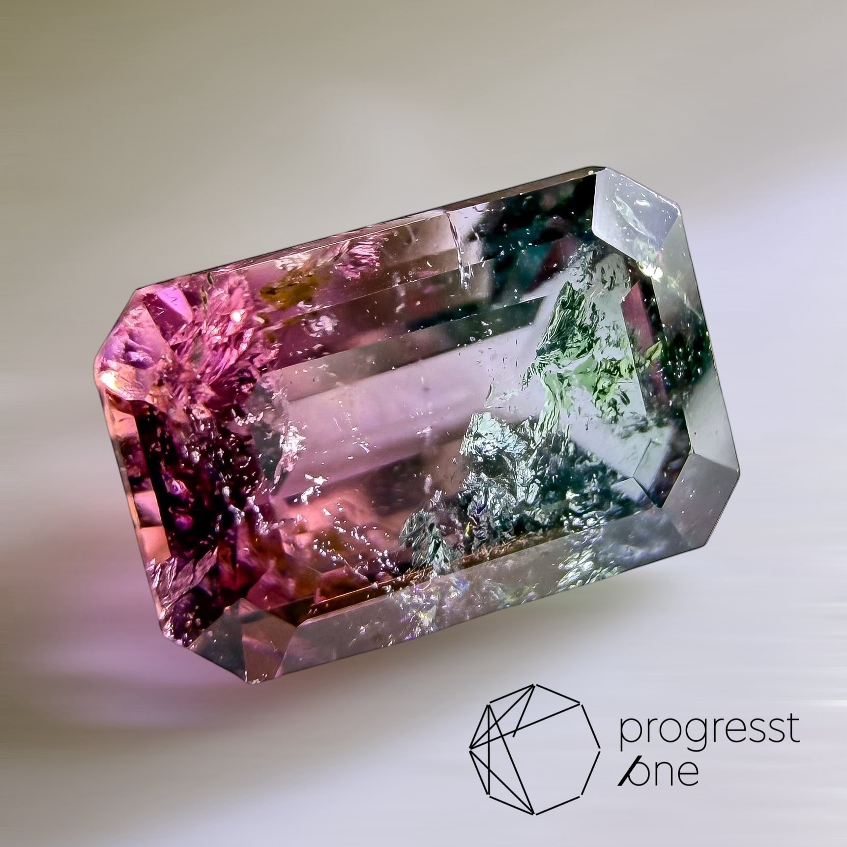 バイカラートルマリン0.83ct | progresstone