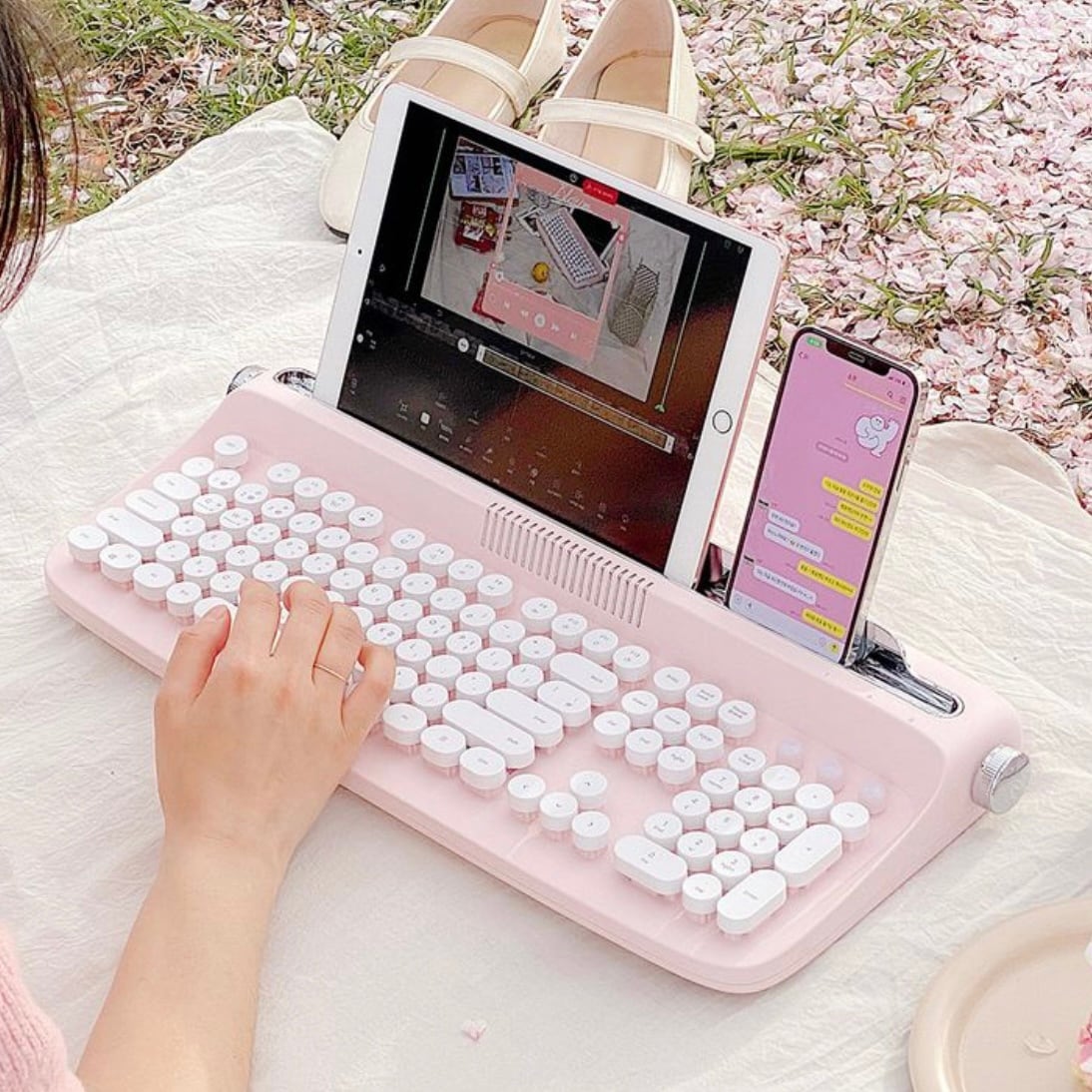 retro bluetooth key board B503 5colors / レトロ ブルートゥース