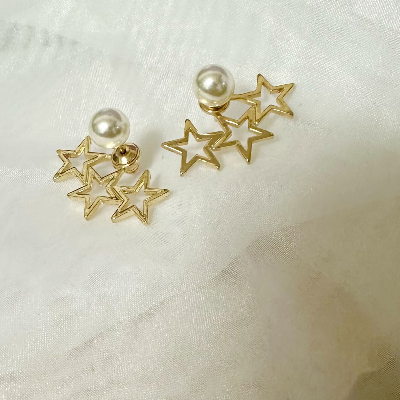 363P　スターキャッチピアス