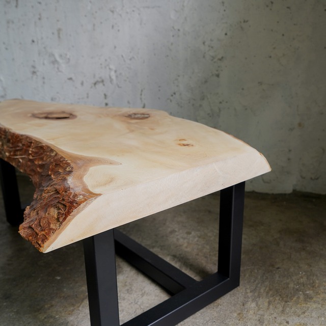 栃のローテーブル どっしり系