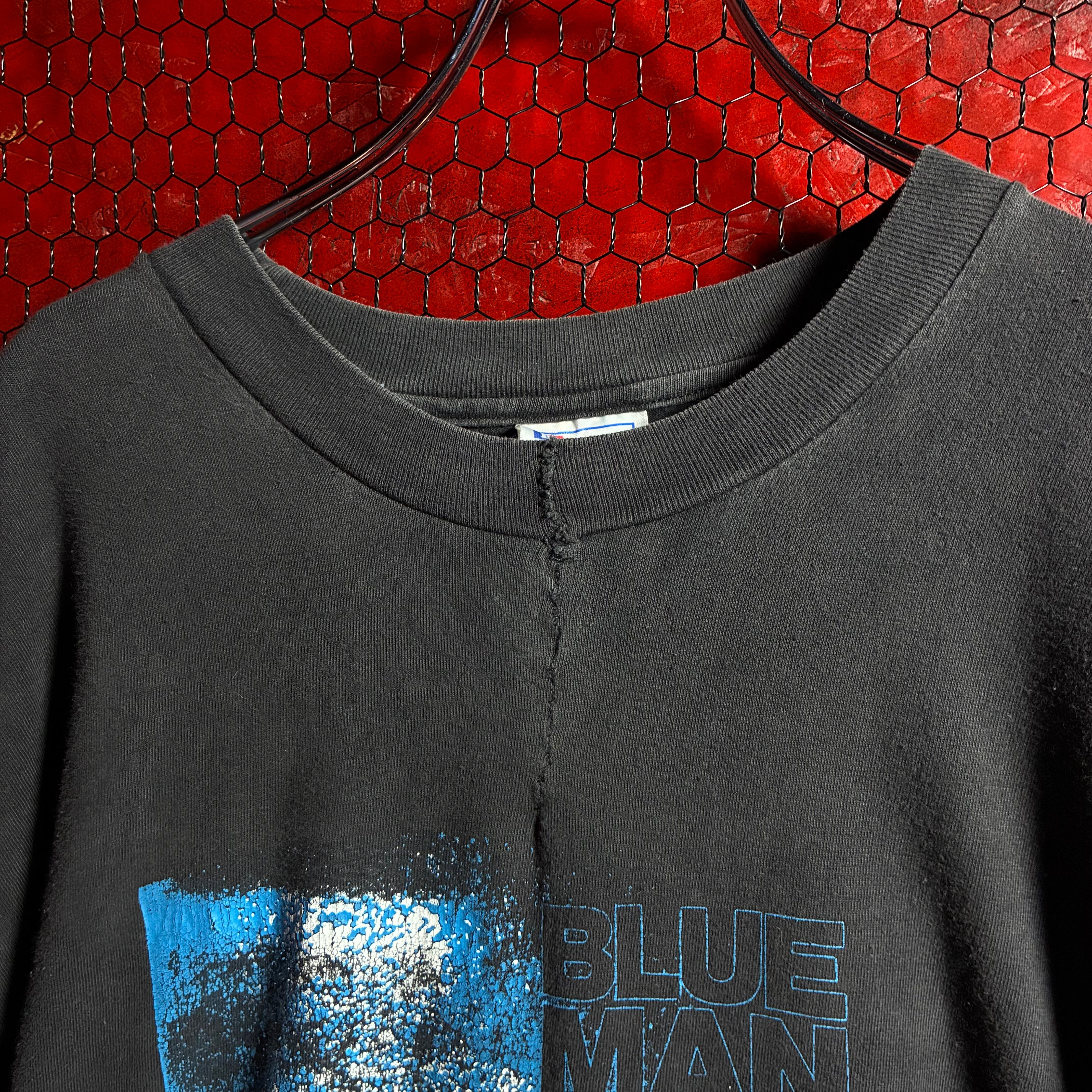 00s Hanes BLUE MAN GROUP ミュージックTシャツ ブルーマン | 古着屋