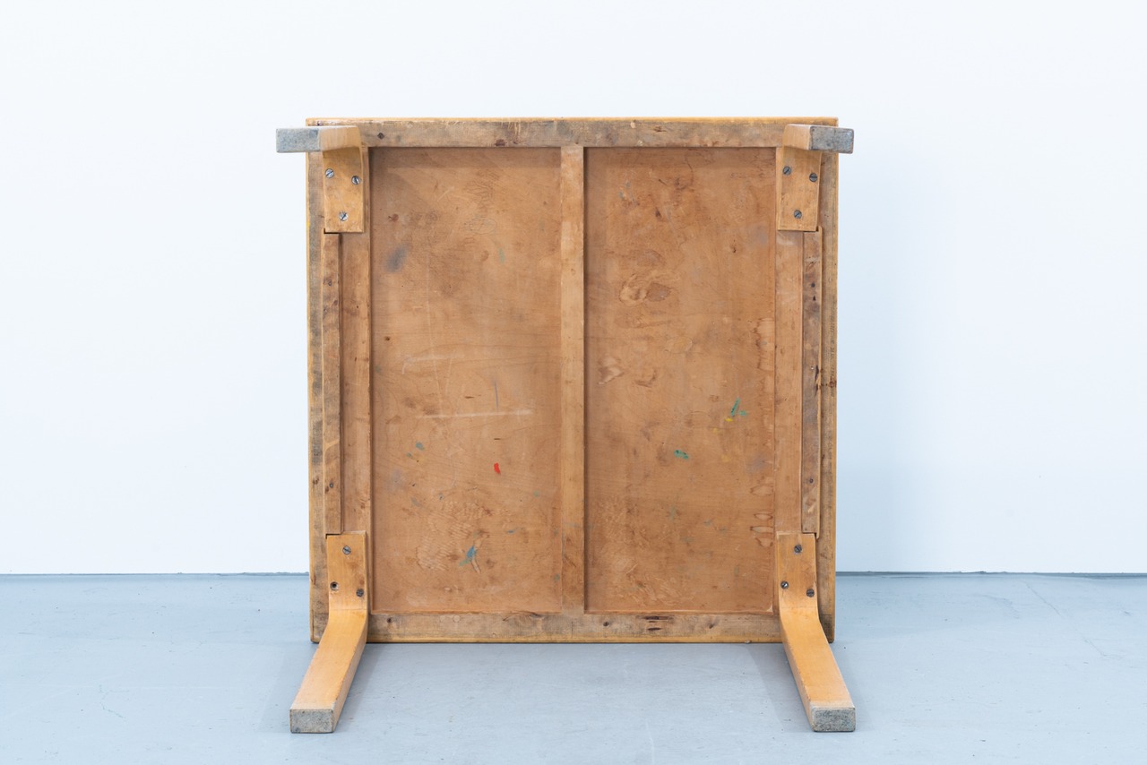 Alvar Aalto | Table blue linoleum