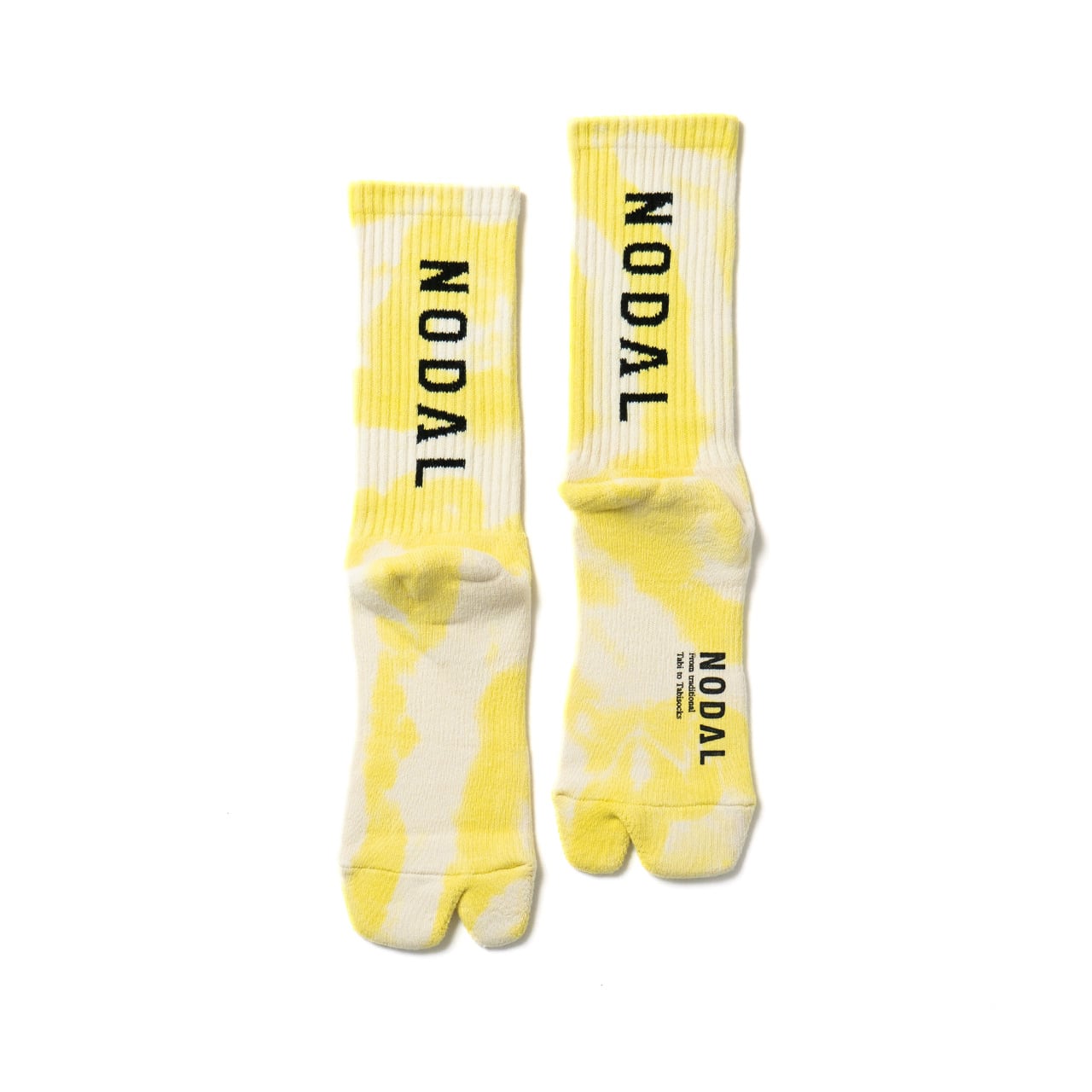 Tie Dye Logo Socks(Yellow)