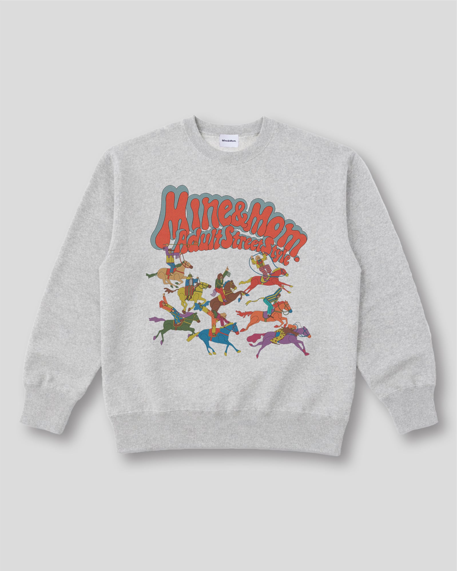 MM HORCE RACING SWEAT GRAY