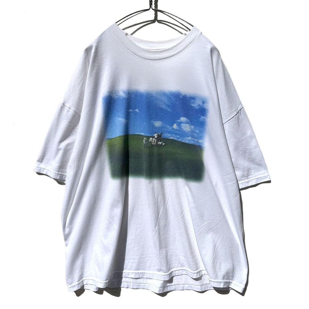 Windows XP RTM Celebration] Vintage Microsoft Corporate Print T