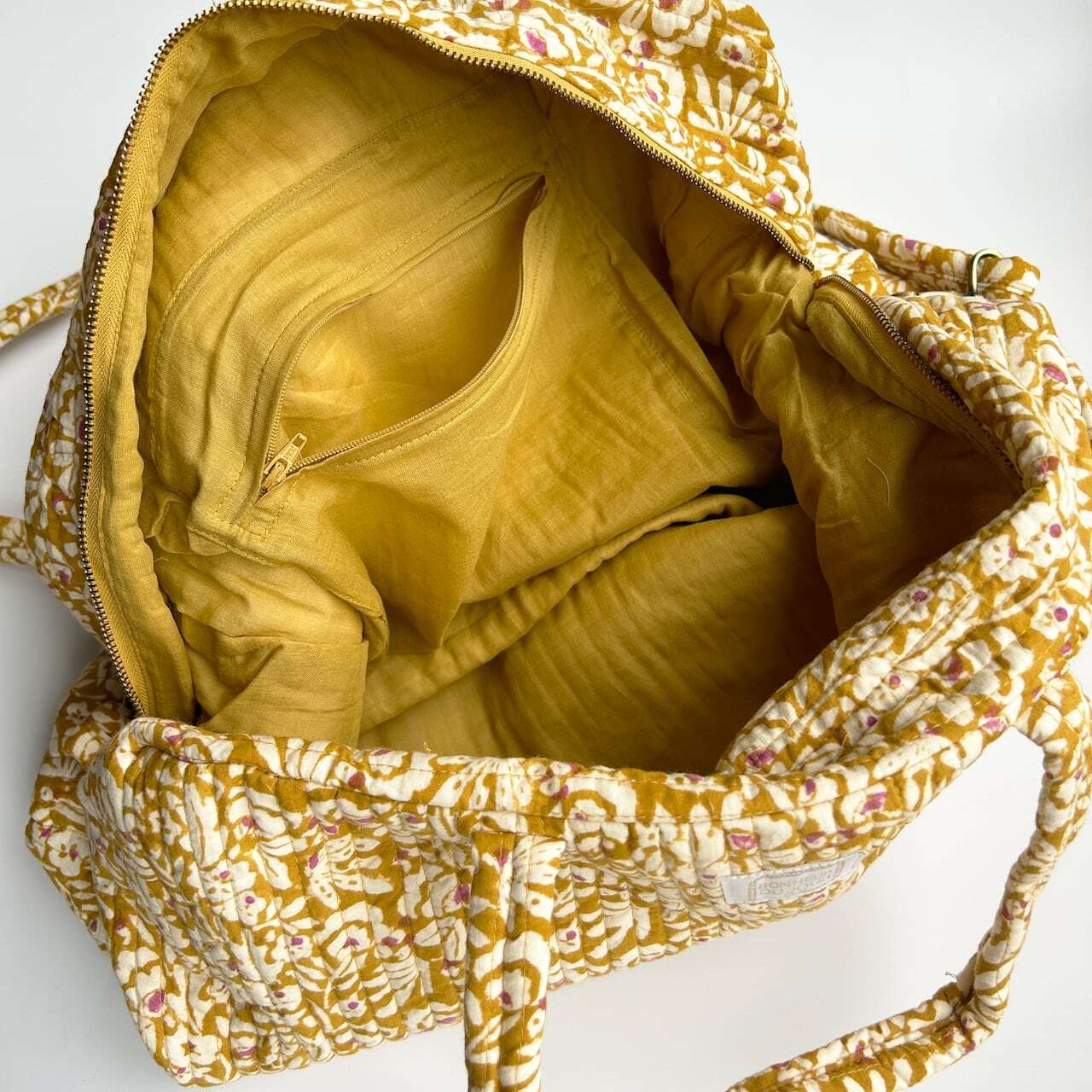 【残り1点】Bonheur du Jour Cabas Bag / Iris Olive - 10