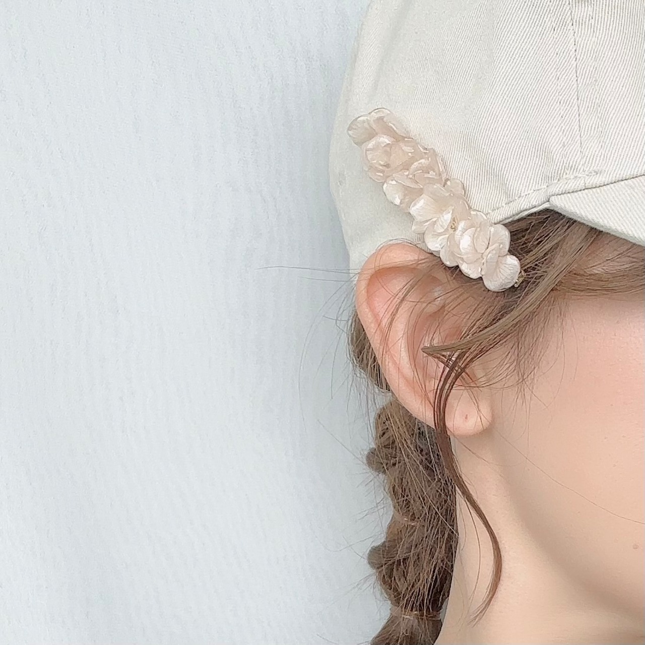 hydrangea hairclip