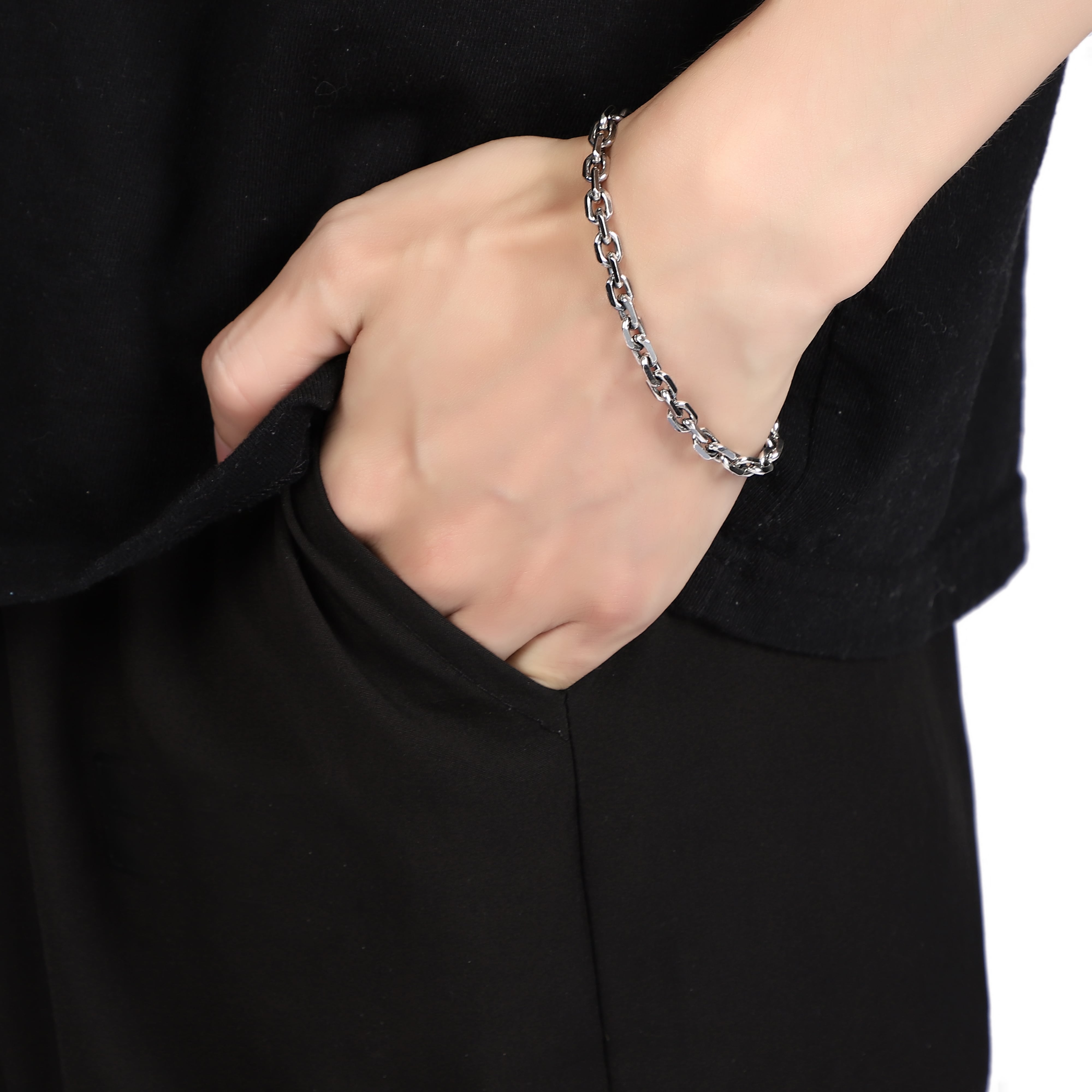 hook chain bracelet (B35) | Wanna shop