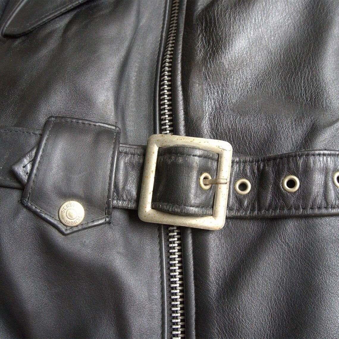 schott 牛革ジャケット　USA製 schott ショット 621 編み上げ アメリカ製 ダブル ライダース