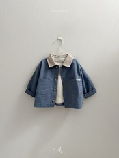 韓国子供服 / Atomeme / 26Autumn / Blanket Work Jacket / 秋服 *S~XL*