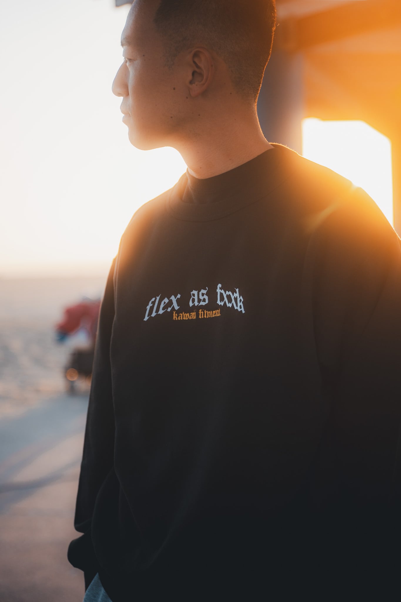 KF flex as fxxk LOGO sweat | KAWAII FITMENT.