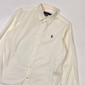 POLO RALPH LAUREN ポロラルフローレン CLASSIC FIT 長袖シャツ 10/ホワイト メンズ