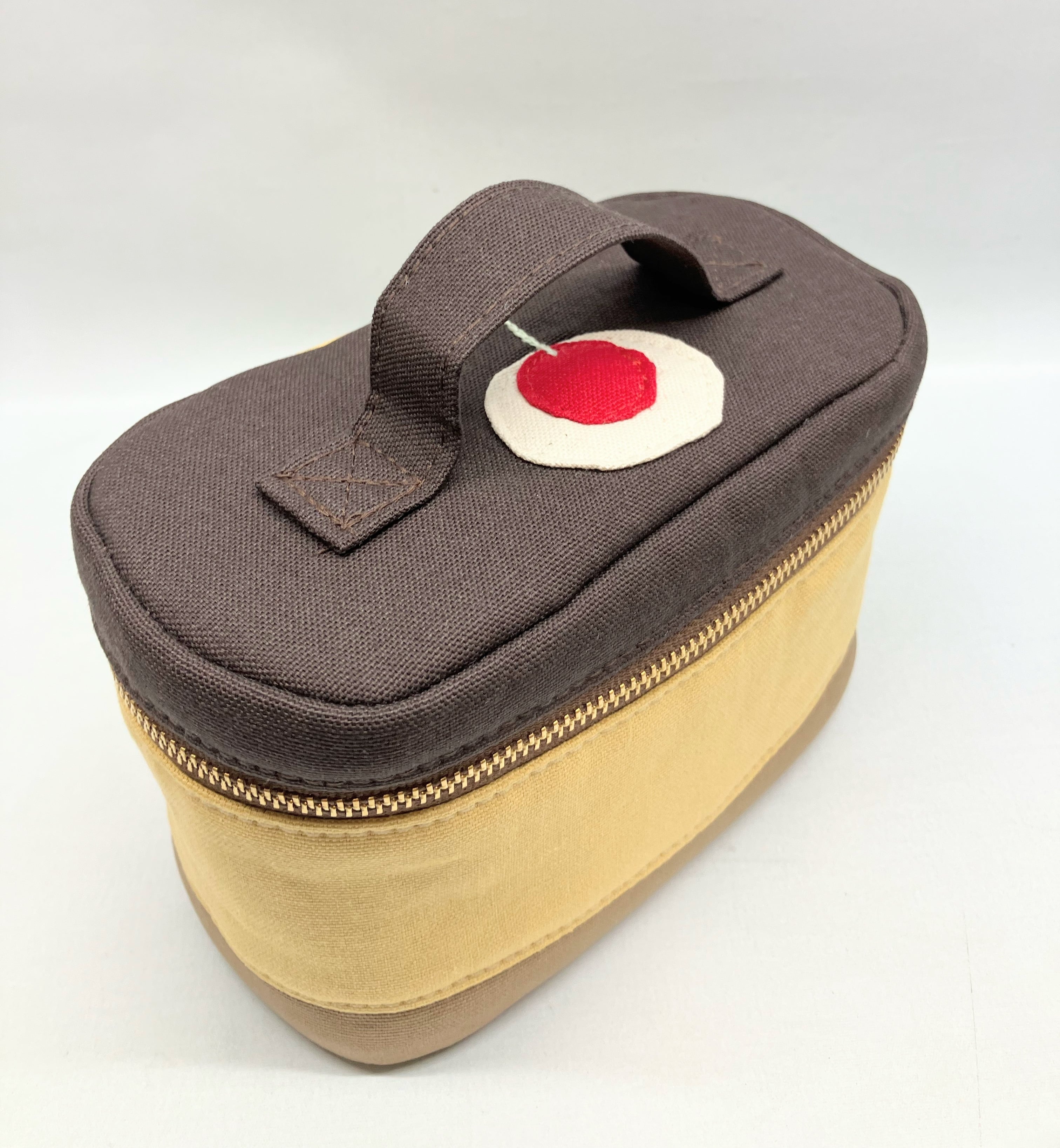 バニティポーチ オレンジ みかん｜とりさん工房ーかわいいハンドメイド
