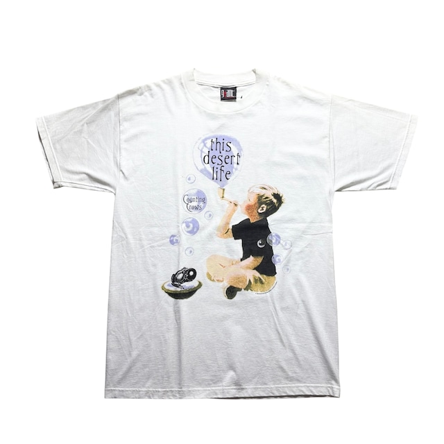 vintage 1999’s COUNTING CROWS music tee “this desert life”