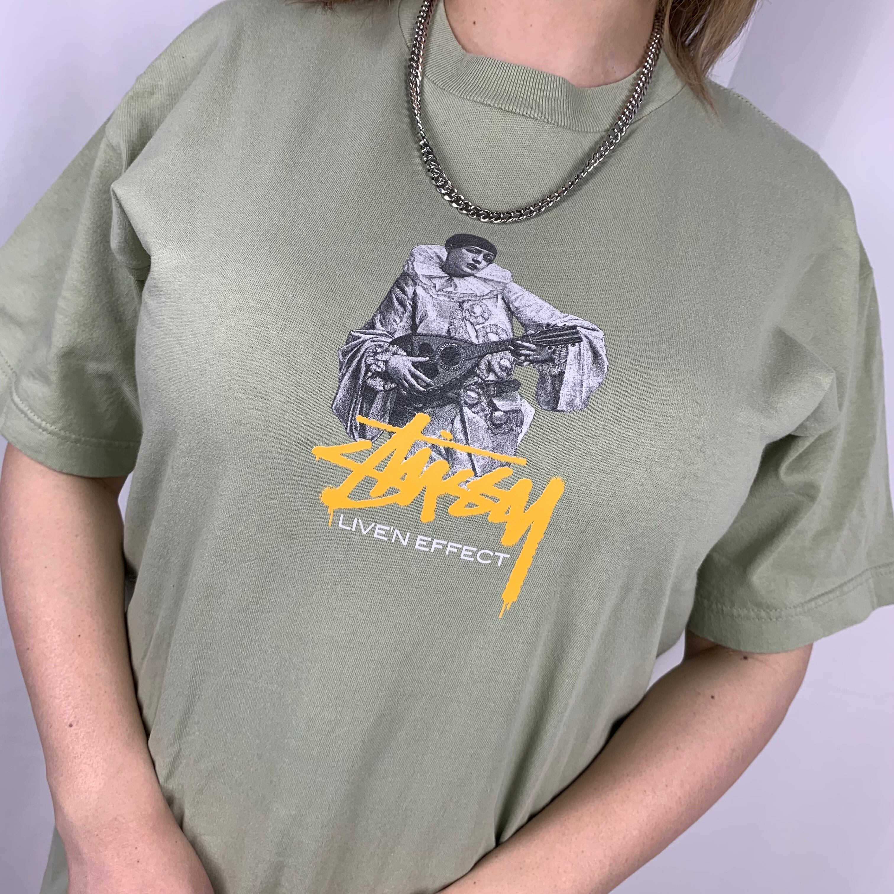 【新品】STUSSY MERCURY TEE 背面ウォーターロゴTシャツ