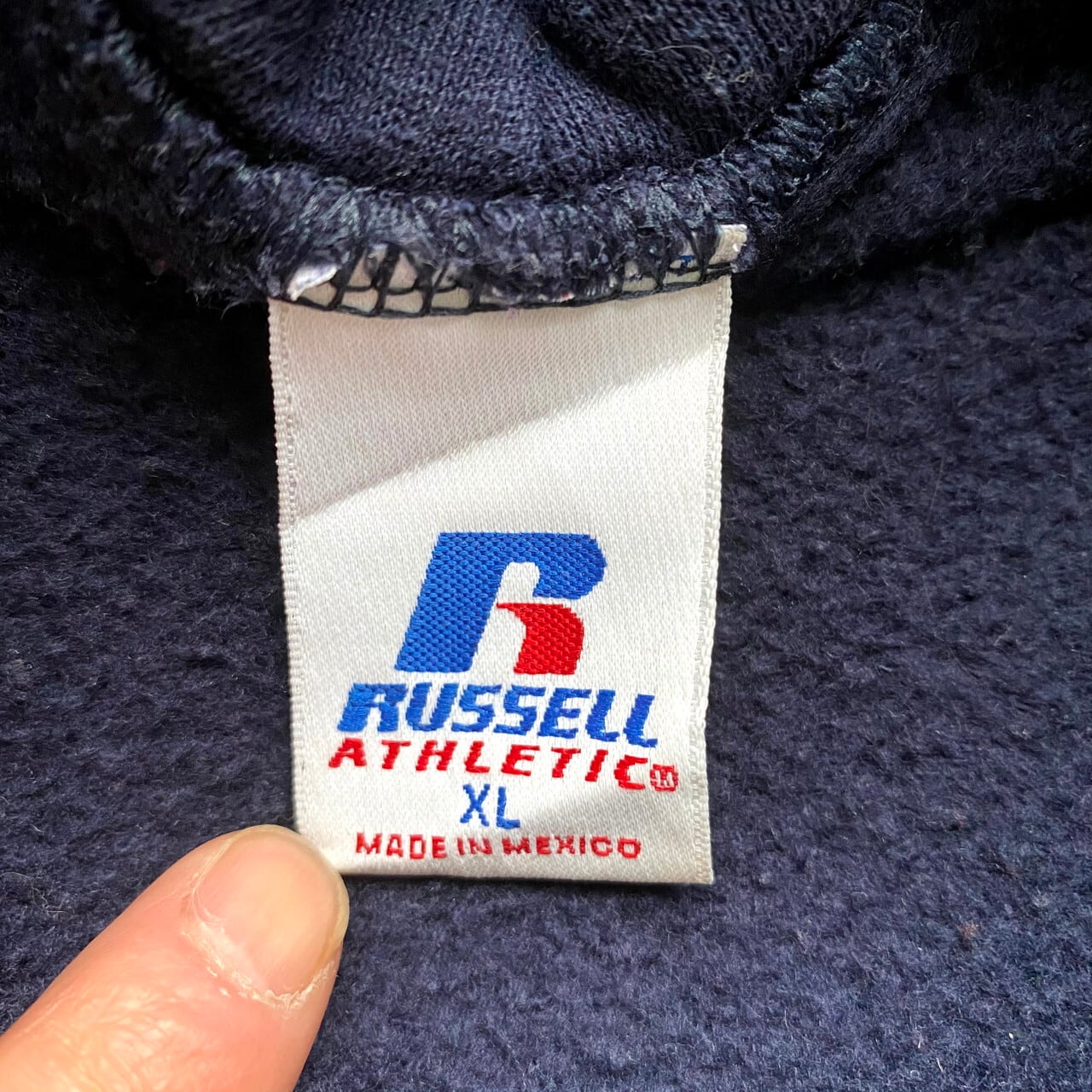 ラッセル Russell カレッジ スウェットプルオーバーパーカー メンズL /eaa362914