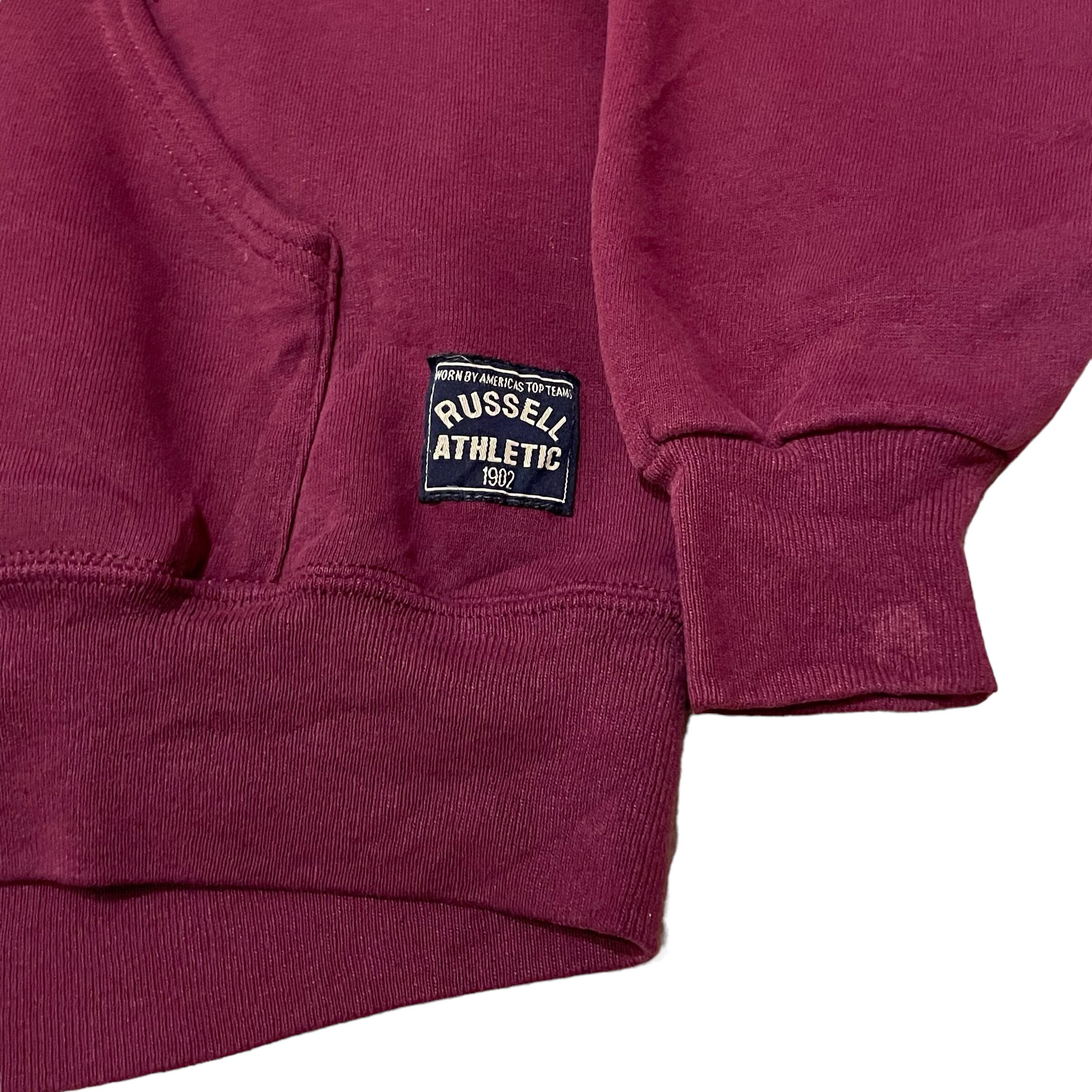 日本限定モデル】 90s トップス RUSSELL XL Sweat Solid ATHLETIC 日本限定モデル】 90s トップス RUSSELL XL Sweat Solid ATHLETIC