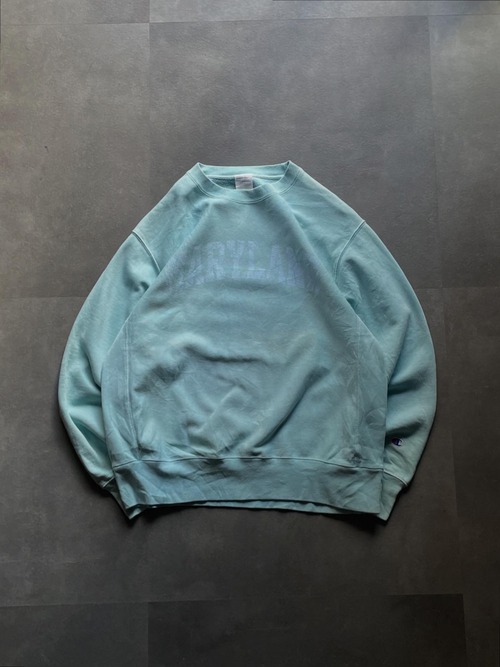 Champion MARYLAND スウェット L ミントグリーン カレッジ