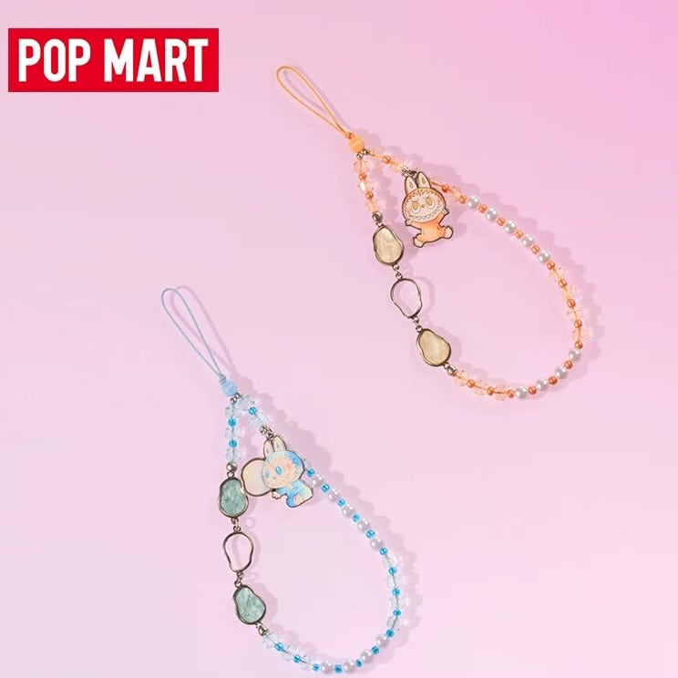 POP MART LABUBU ブラインドストラップ 開けるまで何が出るか未知数!隠しレア款あり スマホアクセサリー