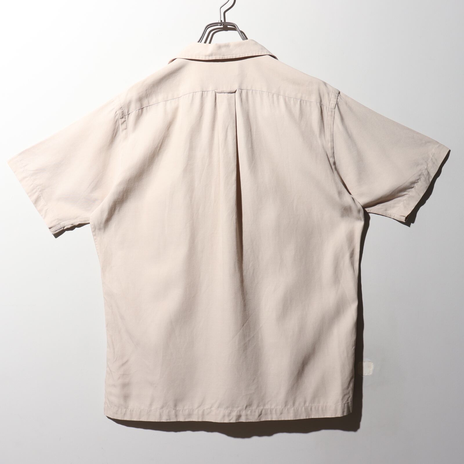 完全無地 L シルクコットン ベージュCaldwell ポロラルフローレン 