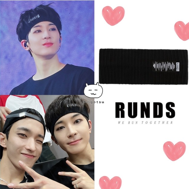 ★SEVENTEEN ウォヌ 着用！！【RUNDS】stitch noise hairband