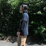 CHANGES(チェンジーズ)RAGLAN SLEEVES L/S TEE MULTI カジュアルスタイル